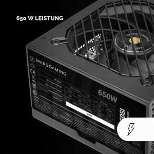 Sursa de alimentare PC Mars Gaming MPB650SI 650W, 7 ani garantie, 80 Plus Bronze - Img 4