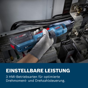 Surubelnita electrica cu acumulator Bosch Professional GRC 18V-60 60 Nm motor fara perii - Img 5