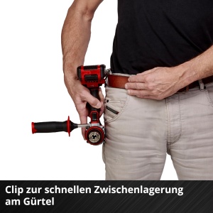 Surubelnita profesionala cu acumulator Einhell TP-CD 18 Li-i BL Solo Power X-Change (18 V, functie de impact, fara perii, 60 Nm, 2 viteze, mandrina de gaurit metalica de 13 mm, lumina LED, fara baterie) - Img 7