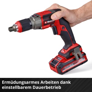 Surubelnita profesionala fara fir pentru gips-carton Einhell TP-DY 18 Li BL-Solo Power X-Change (18 V, fara perii, oprire de adancime, functionare continua, incl. bita, fara baterie) - Img 8