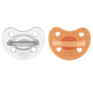 Suzeta Chicco Physioforma Luxe Gummy 6-16 luni set 4 bucati silicon moale sustine respiratia fiziologica - Img 4