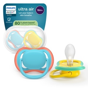 Suzeta Philips Avent Ultra Air SCF34957 Set 2 Buc Silikon BPA-Free 18 Luni