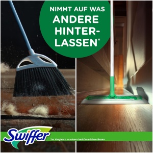 Swiffer Set Rezerve 120 Tampoane Uscate si 3 Umede Captare Avansata a Prafului si Murdariei - Img 4