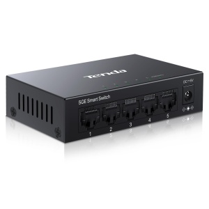 Switch Gestionat Tenda TEG205E 5 Porturi Gigabit Negru