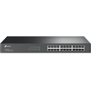 Switch Gigabit TP-Link TL-SG1024, 24 Porturi RJ45, Rack-Montabil, Negru - Img 2