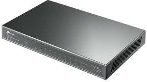Switch LAN TP-Link TL-SG1210P 10 Porturi Gigabit PoE, 63W, Negru - Img 2