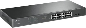 Switch TP-Link TL-SG1218MPE, 18 porturi, 250W, gestionare usoara