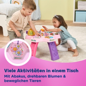 Tabel de invatare interactiv VTech Entdeckertisch roz pentru copii 12 luni - Img 5