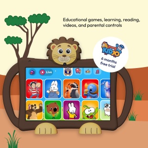 Tableta educativa Logikids Star, 10.1 inch, 64 GB, Android 15, pentru 3-8 ani - Img 2