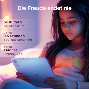 Tableta Lenovo Tab 10.1 Full HD, MediaTek G85, 4GB RAM, 64GB, Albastru Polar - Img 2