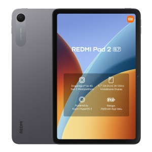 Tableta Xiaomi Redmi Pad 2, 9.7 inch, 4GB RAM, 128GB, Snapdragon 6s Gen 2, Grafit