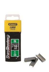 Tacker Klamer Stanley Tip G 10mm, 1000 bucati, din otel rezistent - Img 6