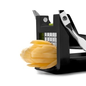 Taietor de cartofi IBILI Cortapatatas Palanca Clasica otel inoxidabil argintiuverdenegru - Img 3