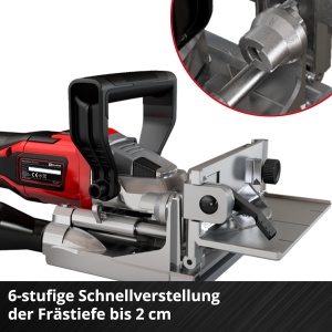 Taietor plat fara fir TE-BJ 18 Li-Solo Power X-Change (18 V, Li-Ion, reglare infinita a unghiului/inaltimii, reglare adancime in 6 trepte, fara baterie si fara incarcator) - Img 6