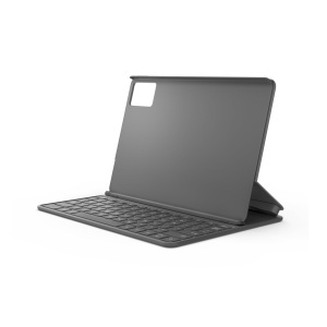 Tastatura Folio Lenovo Pogo-in pentru IdeaTab, Grigio, cu suport si compartiment pentru stilou