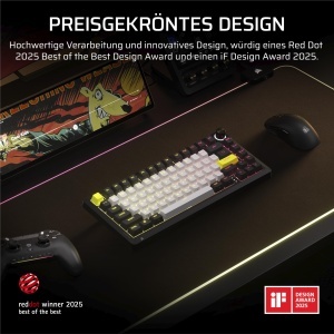 Tastatura Gaming Corsair MAKR PRO 75, cablata, aluminiu, 8000Hz - Img 3
