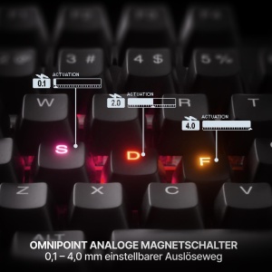 Tastatura gaming SteelSeries APEX PRO TKL Gen 3, OmniPoint 3.0, RGB, USB-C - Img 6