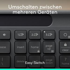 Tastatura Wireless Logitech Signature Slim Solar K980, Autonomie 10 Ani, 70 Plastic Reciclat - Img 8