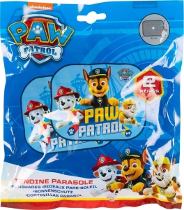 Tataway - Perdele laterale pentru masini pentru copii | Protectie UV | Accesoriu ventuza | Grafica Paw Patrol | 44x35 cm, Albastru, 21.4x18.9x4.3 cm, Bumbac - Img 3