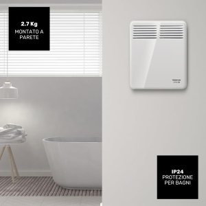 Taurus CHTA 500 Convector Electric 500W Alb IP24 Programabil - Img 2