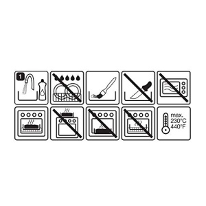 Tava cu arc Original Kaiser Inspiration patrata 36 x 24 cm, tava de copt dreptunghiulara cu fund plat, tigaie tiramisu antiaderenta, rezistenta la scurgeri, tava patrata pentru tort, neagra - Img 3