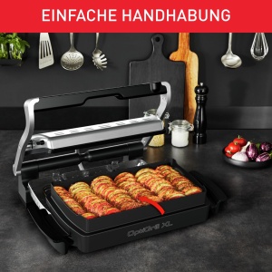 Tava de copt Tefal OptiGrill XL XA7278, capacitate 2 litri, antiaderenta, negru - Img 5