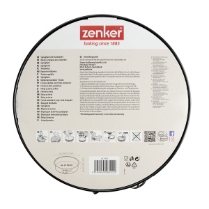 Tava de copt Zenker 24 cm, cu antiaderenta, neagra, 1 bucata - Img 5