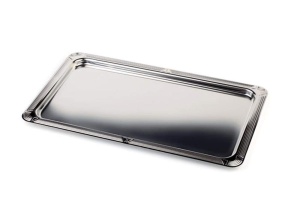 Tava din inox APS 12100 GN, 32,5 x 26,5 cm, inaltime 1,5 cm, spulberata