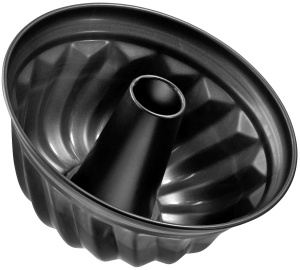 Tava Gugelhupf Zenker 22 cm, Antiaderenta, Neagra, Made in Germany
