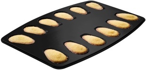 Tava pentru Madeleines Zenker, 12 forme, Antihaft, Negru - Img 3