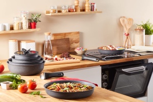 Tefal Ingenio Natural Force L3960502 Tigaie 26 cm Antiaderenta Inductie Gri - Img 4