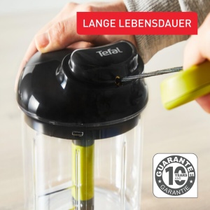 Tefal K13204 Ingenio Tocator Manual 900ml NegruTransparent - Img 6