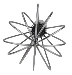 Tel Fackelmann 26 cm din inox cu maner ergonomic si functie de agatare - Img 4
