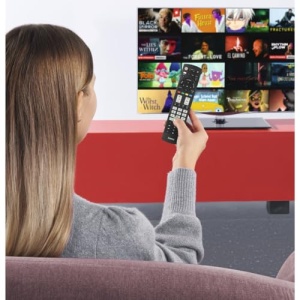 Telecomanda universala Hama pentru televizoare Panasonic (infrarosu, invatare, butoane iluminate, buton inteligent, functie Easy Mode, butoane principale ergonomice, raza de actiune de 10 m) negru - Img 12