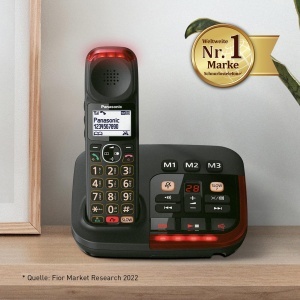 Telefon fara fir Panasonic KX-TGM420GB cu amplificare sunet mod Slow-Talk compatibilitate aparate auditive - Img 9