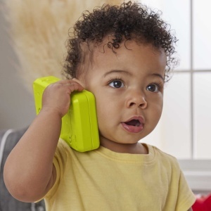 Telefon interactiv Fisher-Price Lernspa 2-in-1 cu 75 melodii, 4 limbi - Img 2