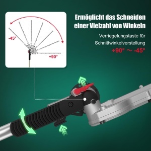 Teleskop Heckenschere HYCHIKA 900W, putere mare, lungime ajustabila 200-250 cm - Img 3