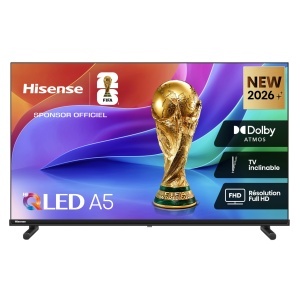 Televizor LED Hisense 40A5S, 40 inch (102 cm), Full HD, Smart TV, Negru
