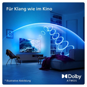 Televizor LED Smart Philips 65PUS8109, 4K, 65 inch, Dolby Atmos, Ambilight - Img 5