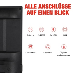 Televizor Smart TELEFUNKEN XF40TP900S 40 inch Full HD, HDR, Dolby Audio - Img 4