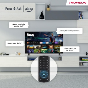 Televizor Smart UHD Thomson 50UF4S35 50 inch 4K Dolby Vision Alexa - Img 7