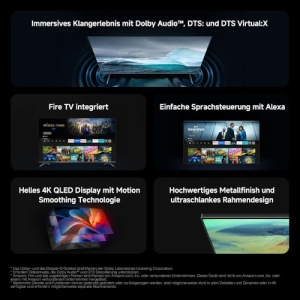 Televizor Smart Xiaomi TV F Pro 43 4K UHD QLED HDR10 Alexa 2GB32GB - Img 2