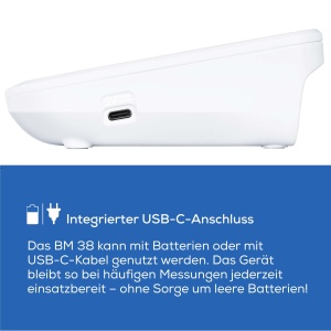 Tensiometru Beurer BM 38, operare simpla printr-un singur buton, masurare precisa prin indicator de repaus, detectare aritmie, afisaj XL, manseta pentru 22-42 cm - Img 3