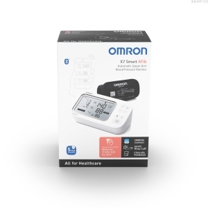Tensiometru digital OMRON X7 Smart AFib detectie fibrilatie atriala Bluetooth manseta Intelli Wrap 22-42 cm - Img 9