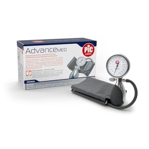 Tensiometru manual Pic Solution AdvanceMED manometru 65 mm ergonomic gri-argintiu - Img 3