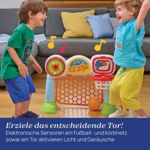 Teren de joc electronic Chicco Multisport League cu 3 moduri, pentru copii 2-5 ani - Img 6