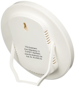 Termohigrometru Analog TFA Dostmann 45204502 InteriorExterior Zone de Confort Colorate Alb - Img 5