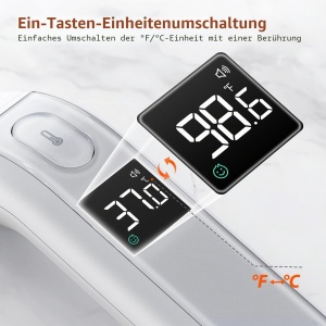 Termometru contactless iHealth PT2L pentru adulti si copii, cu afisaj LCD - Img 6