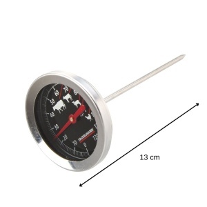 Termometru de gatit FACKELMANN 63803, 14cm, inox, argintiu - Img 3
