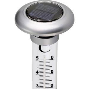 Termometru de gradina TFA Dostmann SOLINO, cu iluminare solara, 1m - Img 3